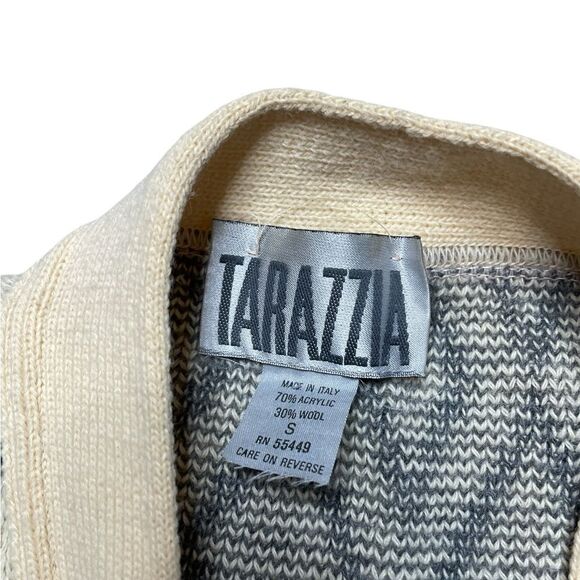 Vintage TARAZZIA Wool Blend Cardigan Size Small - Picture 6 of 6